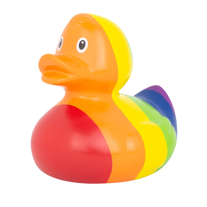 [Australia] - Lilalu Happy Pride Rainbow Rubber Duck - Collectable Gift - UK FREEPOST, Multicolour (2317) 
