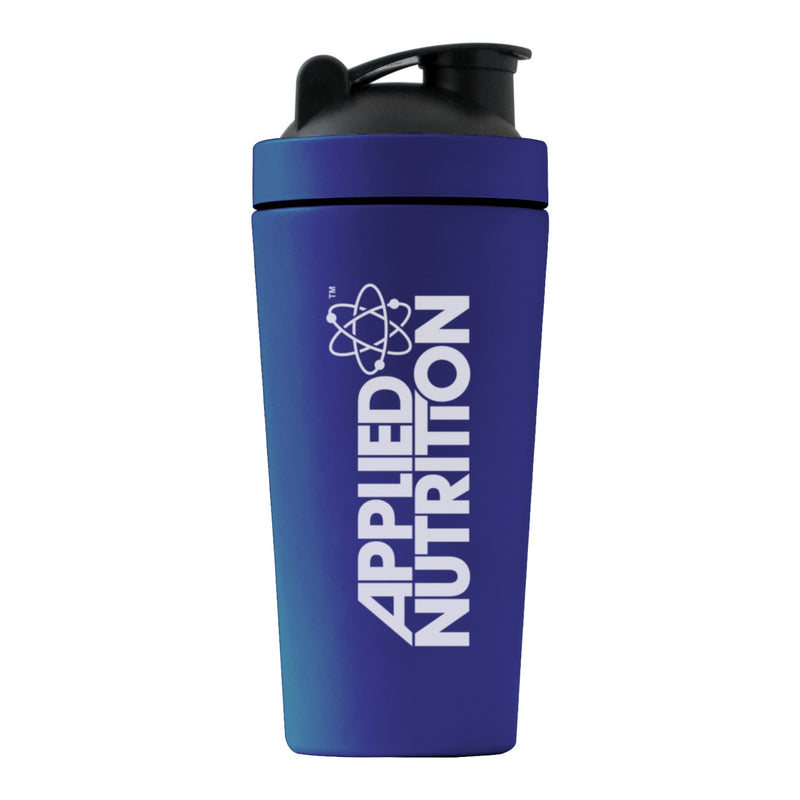 [Australia] - Applied Nutrition Metal Protein Shaker - Sports Supplements Stainless Steel Shaker, Metal Shaker Bottle, Durable & Lightweight (750ml) 