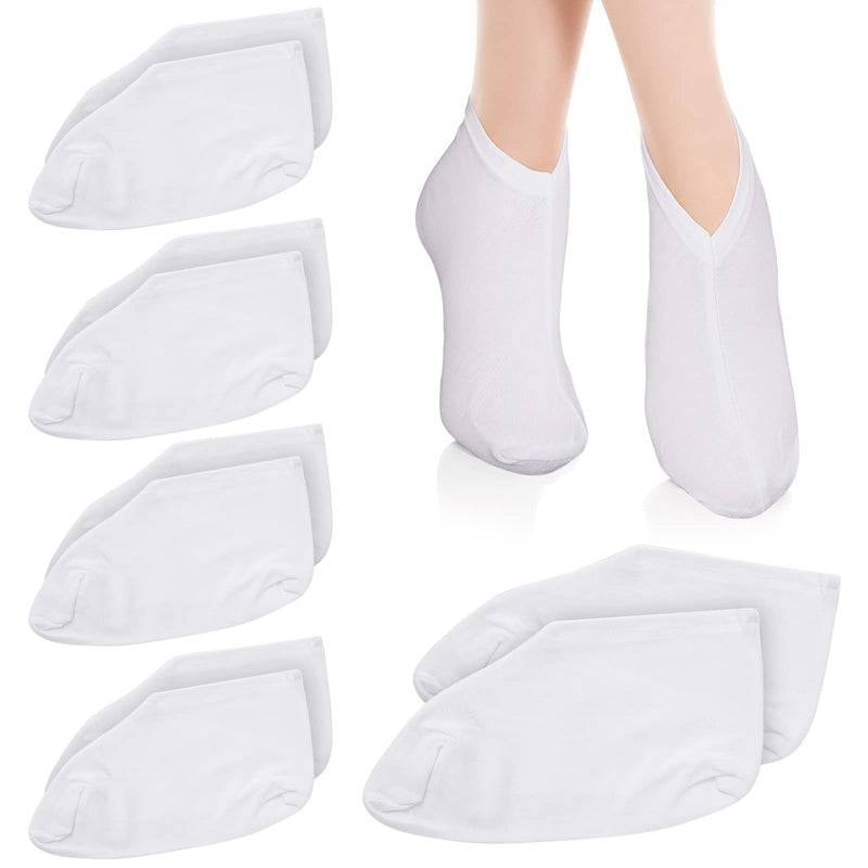 [Australia] - Sibba 5 Pairs Moisturizing Socks Overnight, Cosmetic Moisturizing Socks for Women and Men, Lotion Moisturizing Socks Spa Overnight Absorbing for Dry Cracked Feet 