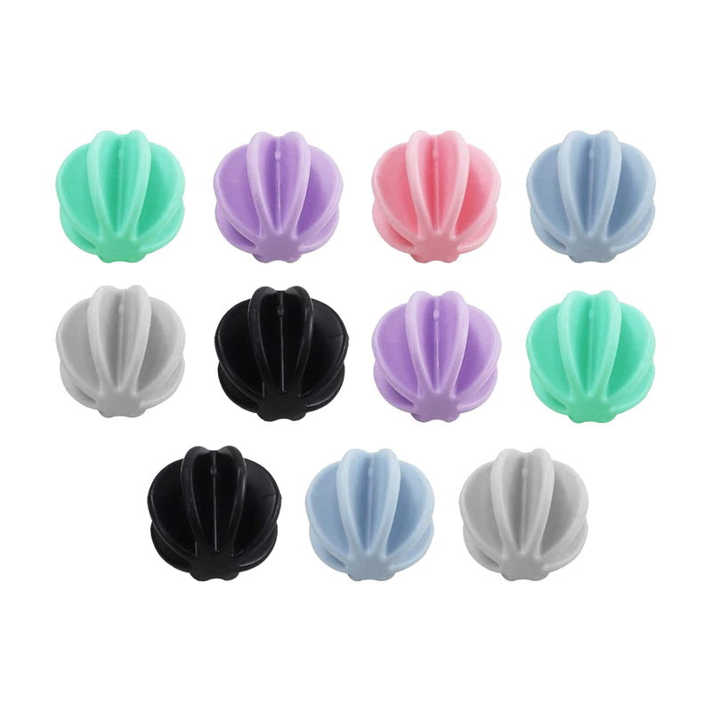 [Australia] - 11 Pcs Multicolor Whisk Shaker Balls Milkshake Protein Shaker Balls Plastic Blending Mixing Balls for Protein Shaker Bottle (Random Color) 