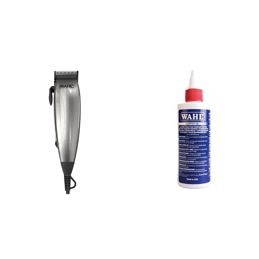 [Australia] - Wahl Vari Clipper, Hair Clippers for Men, Men’s Head Shaver & Clipper Oil, Blade Oil for Hair Clippers, Beard Trimmers and Shavers, 250 ml + Clipper Oil 