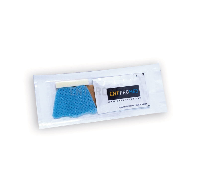 [Australia] - Thermoplastic External Nasal Splint - Baby Blue Colour - a Kit, Post Nasal Surgery, Rhinoplasty, Septoplasty, ENT Product. (Large 46mm x 64mm) Large 46mm x 64mm 