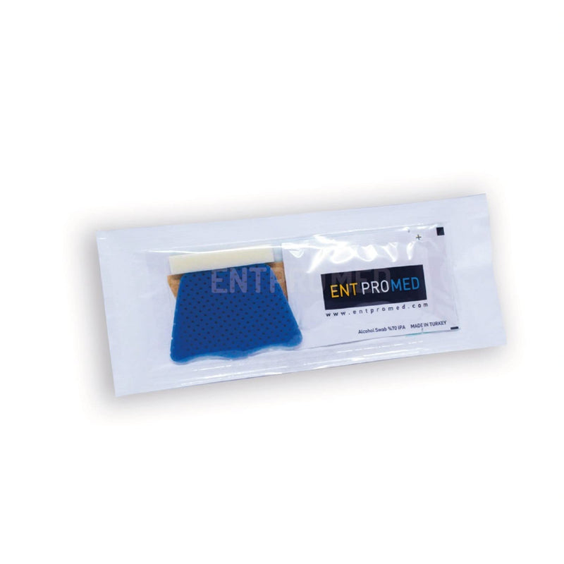 [Australia] - Thermoplastic External Nasal Splint - Navy Blue Colour - a Kit, Post Nasal Surgery, Rhinoplasty, Septoplasty, ENT Product. (Medium 41mm x 59mm) Medium 41mm x 59mm 