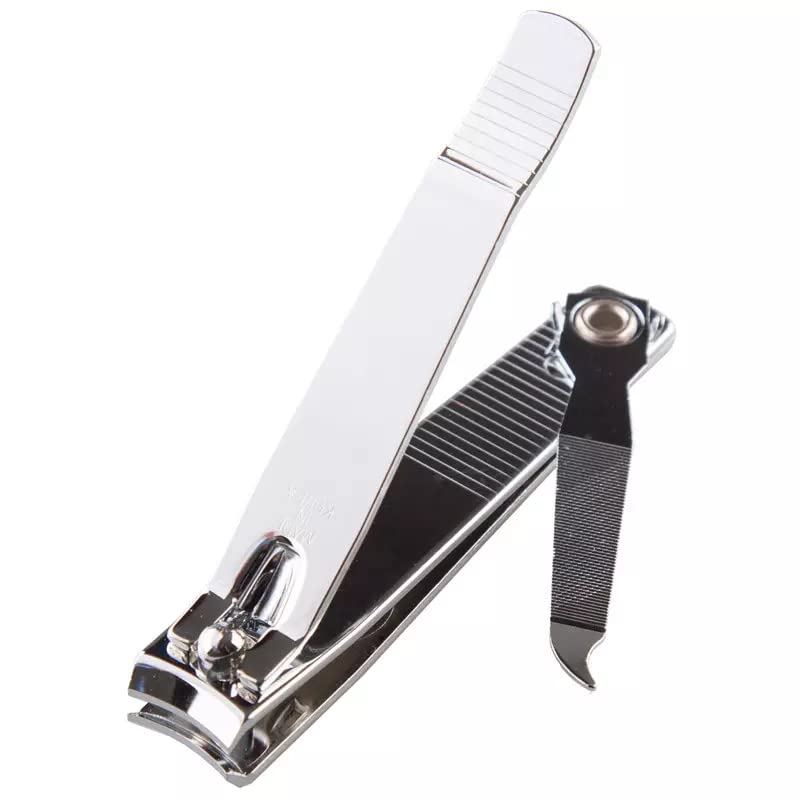 [Australia] - Nail Clipper, Nail Cutter, Heavy Duty Stainless Steel, Suitable for Thick, Soft Fingernail Toenail Men Women and Children (Pack of 1) 