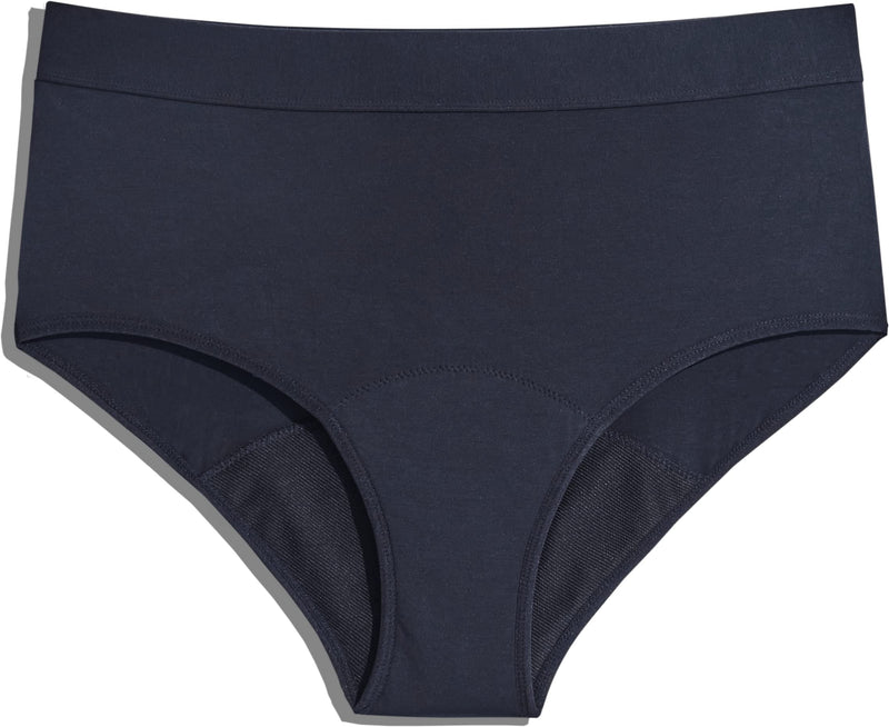 [Australia] - Jude, UK Women Size 12, High Waisted Full Brief Leak-Free Pants, No-Show, Unique 3-Layer Gusset Incontinence Pants for Women, Machine Washable UK 12 