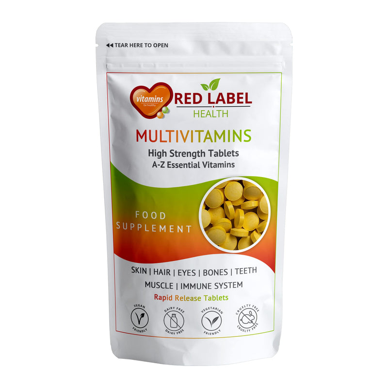 [Australia] - Multivitamin - 360 Tablets (1 Year Supply) - A-Z Essential High Strength Supplement for Men & Women | Vegetarian | Vegan | Made in UK. 1 count (Pack of 360) 