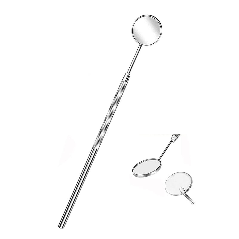 [Australia] - KINZIO Dental Mouth Mirror Oral Teeth Mirror Inspection Mirror Curve Angle Dentist Oral Care Mouth Checking Extension Tool Also uses for Eyelash Extensions. 