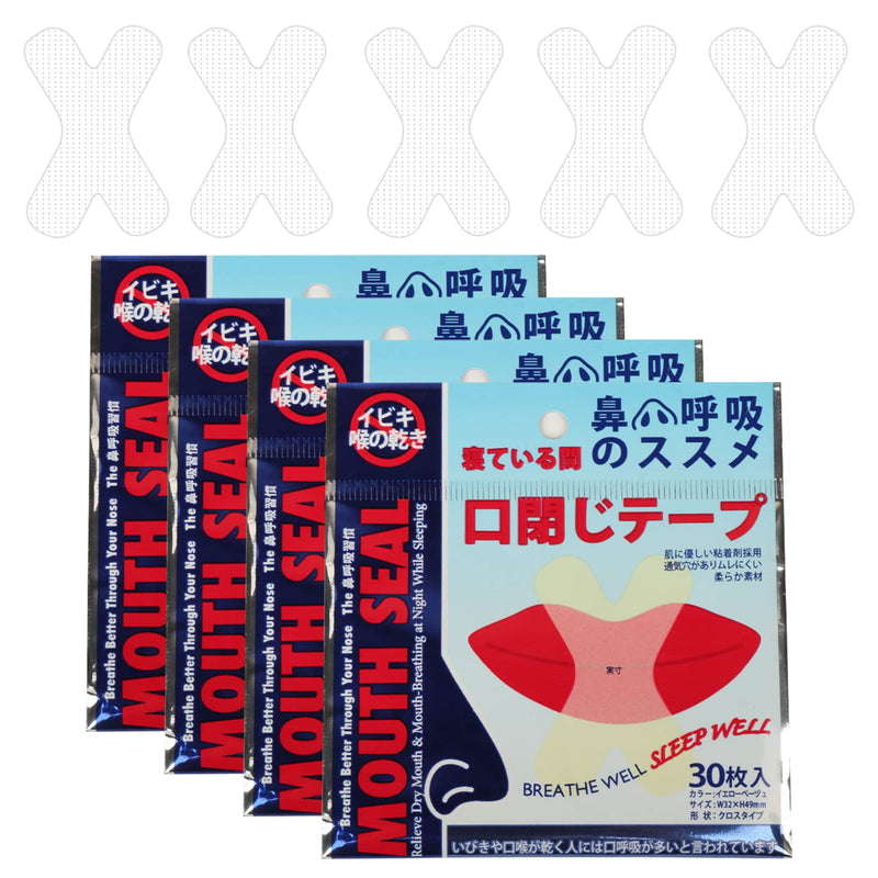 [Australia] - 120pcs Sleep Strips, Advanced Gentle Mouth Tape Anti Snoring Devices Advanced Gentle Mouth Tape Sleep Strips Gentle Mouth Tape Anti-snoring Sticker 