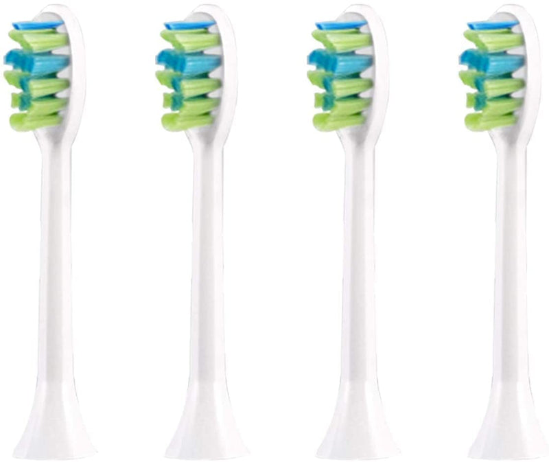 [Australia] - 7am2m AM101/AM105 Electric Toothbrush Brush Heads x 4 for 7am2m Electric Toothbrush ONLY White 