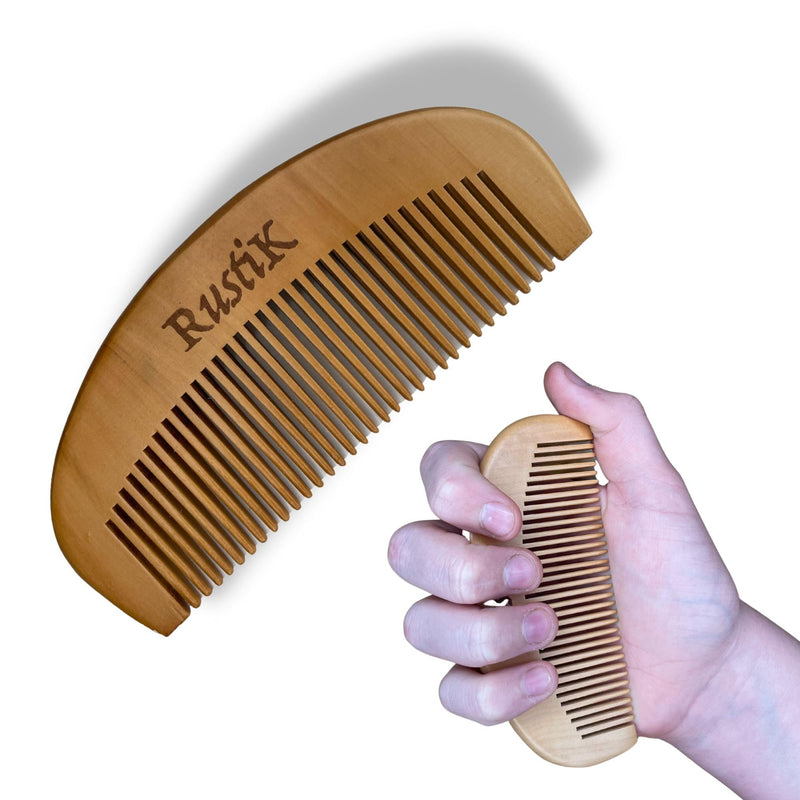 [Australia] - Labour / Birthing Comb by RustiK, Natural Pain Relief, Splinter Free Pear Wood, Acupressure, Can be used with Anxiety or other Pain/Stress Situations. 