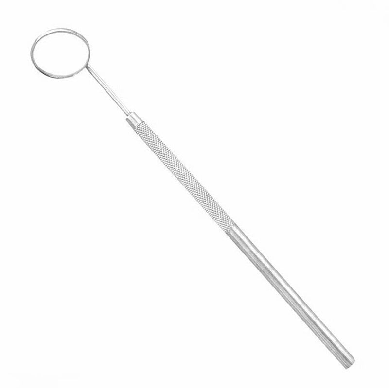 [Australia] - Dental mirror with handle tooth mirror dental stainless steel dentist tools for teeth cleaning inspection oral hygiene mouth mirror for daily use ce 