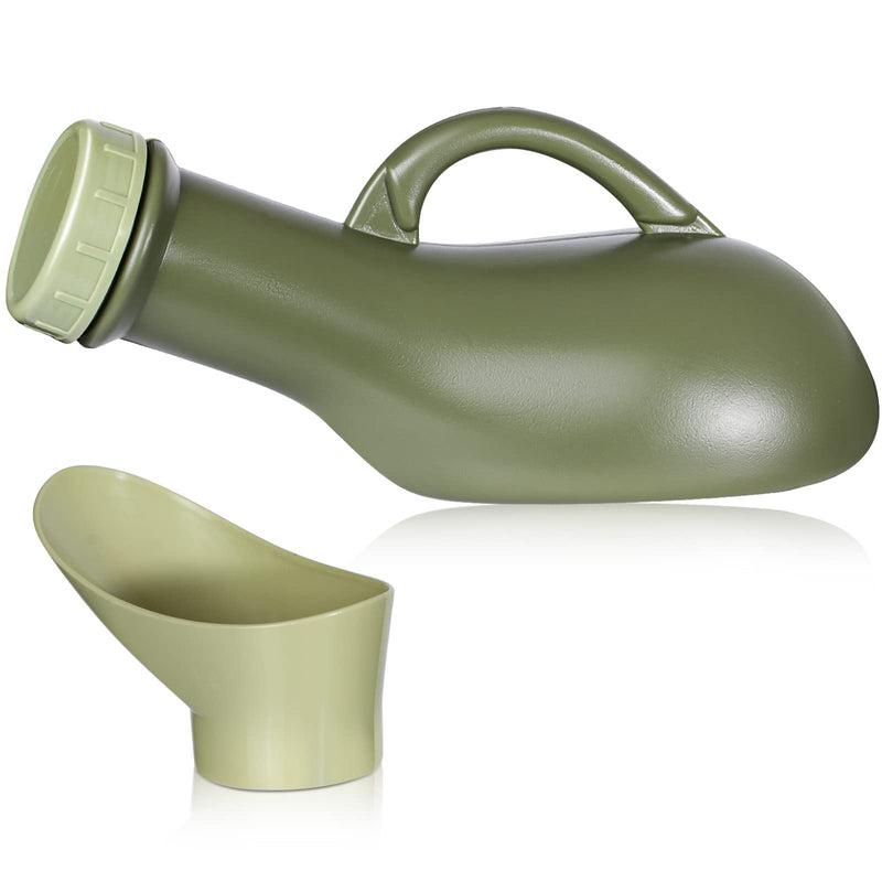 [Australia] - Urinal Unisex Incontinence Bottles Portable Pee Bottle Urine Bottle Large Pee Containers for Camping Car Travel Traffic Jam Queuing 1L 