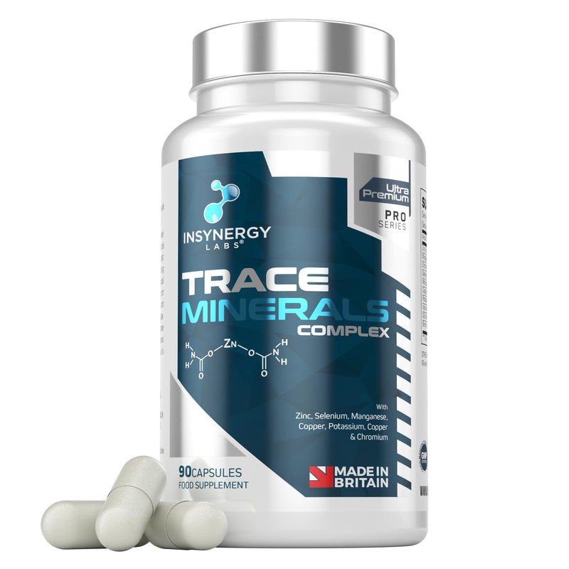 [Australia] - Ultra Premium Trace Minerals Complex | The UK�s No1 Minerals Supplements | 90 Multimineral Tablets Supplement | Zinc + Iodine + Selenium + Boron + Potassium + Copper 
