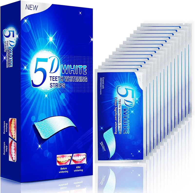 [Australia] - Teeth Whitening Strips, Tooth Whitening Kits, at Home Teeth whitening Strips,Sensitive Teeth Whitening Strips Teeth Whitener 14 Packs 28 Pcs 