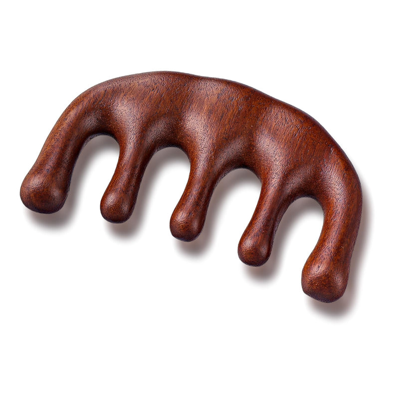 [Australia] - Amaxiu Wooden Massage Comb, Sandalwood Head Scalp Comb No Static Wide Tooth Comb for Head Scalp Scalp Stimulator Comb Gua Sha Comb Body Massage Tool for Men Women(Style-A) Style-A 