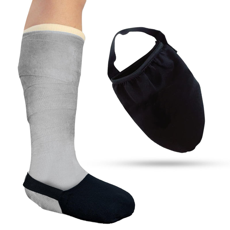 [Australia] - Cast Sock Over Cast Leg Cast Toe Protector Anti-Slip Cast Sock Cover Protect Cast Walking Boot, Sock for Plaster Cast Keep Toes Warm, Clean and Protected 