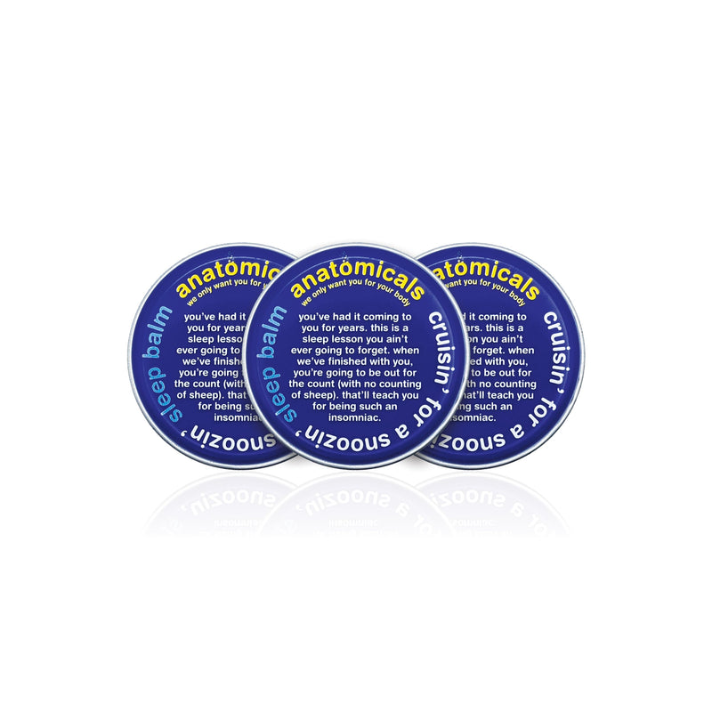 [Australia] - Anatomicals Sleep Aid Balm 20g - Cruisin for a Snoozin, 3 Pack 