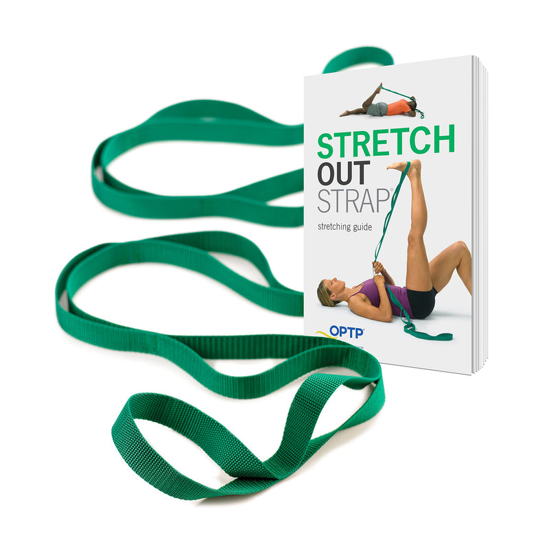 [Australia] - OPTP The Original Stretch Out Strap with Exercise Book – Made in the USA Top Choice of Physical Therapists & Athletic Trainers 